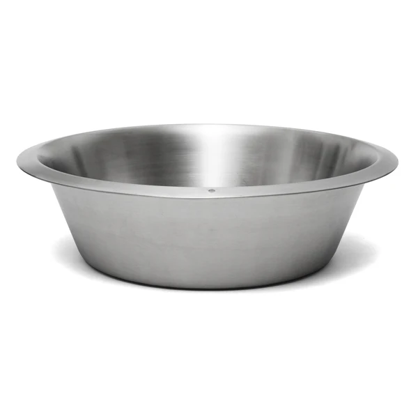 12qt Stainless Steel Flat Bottom Dish Pan - Image 4