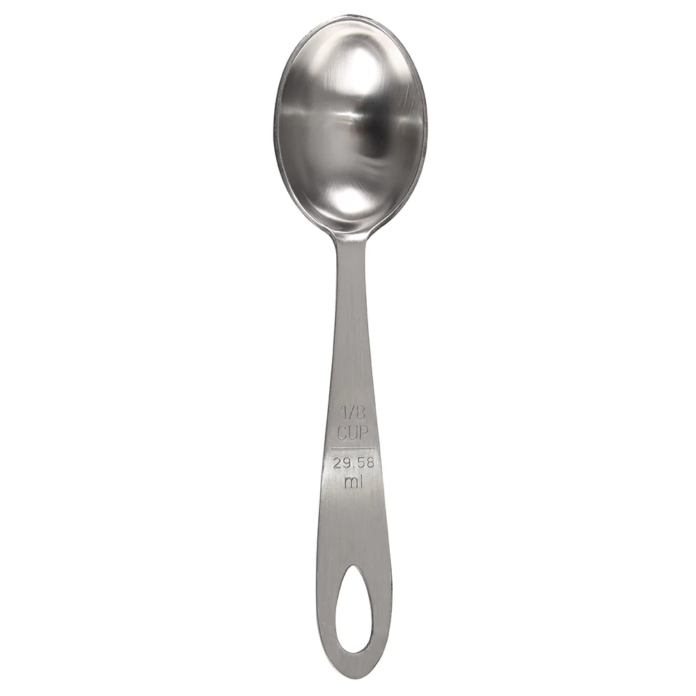 4-Pc Stainless Steel Measuring Scoop Set - Image 3