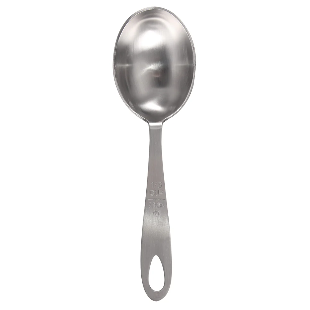 4-Pc Stainless Steel Measuring Scoop Set - Image 5