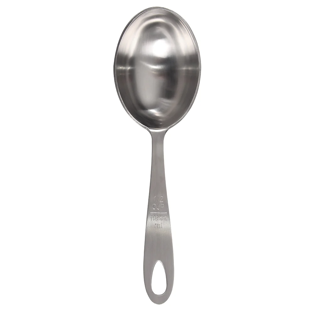 4-Pc Stainless Steel Measuring Scoop Set - Image 6