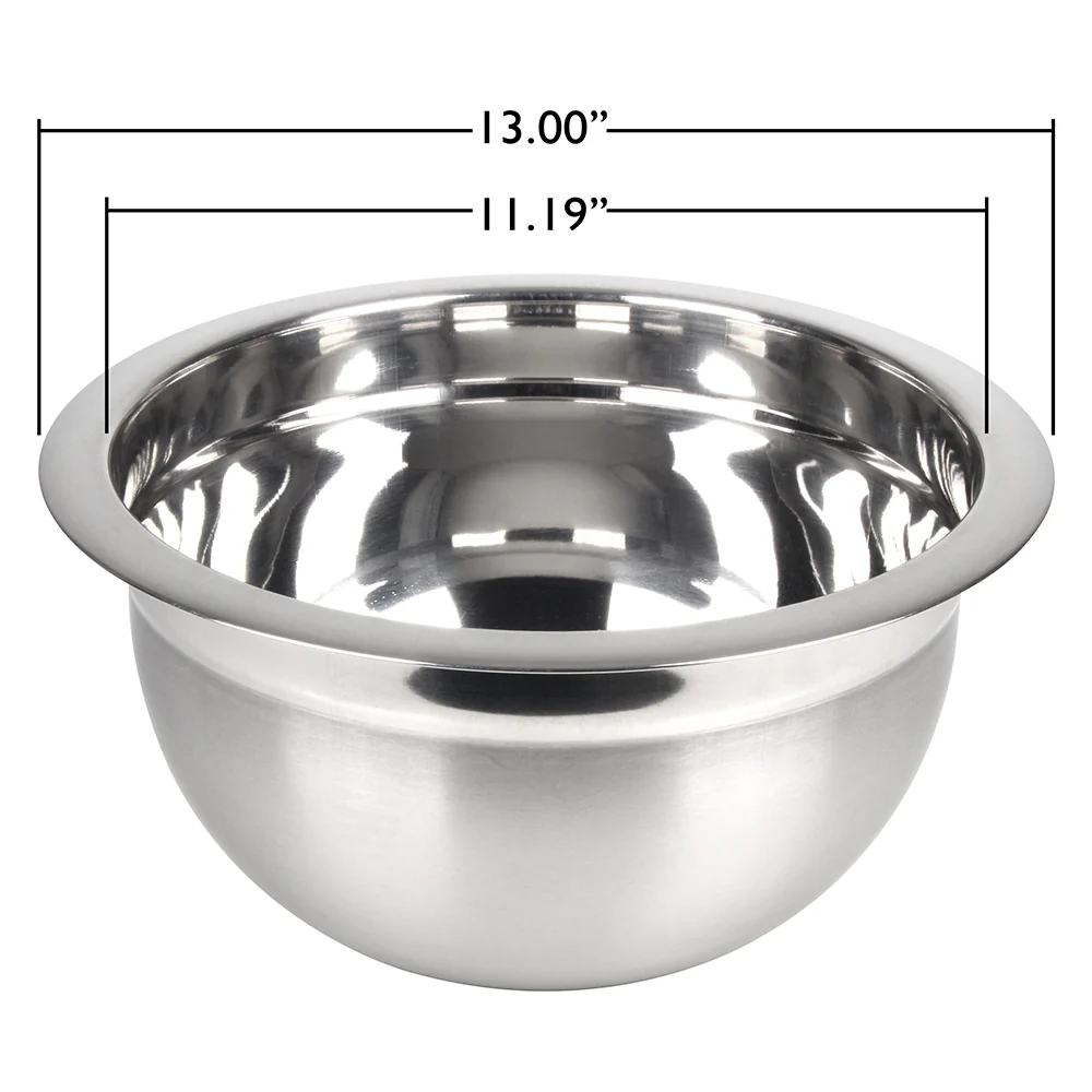 8 Qt Stainless Steel German Bowl - Image 7