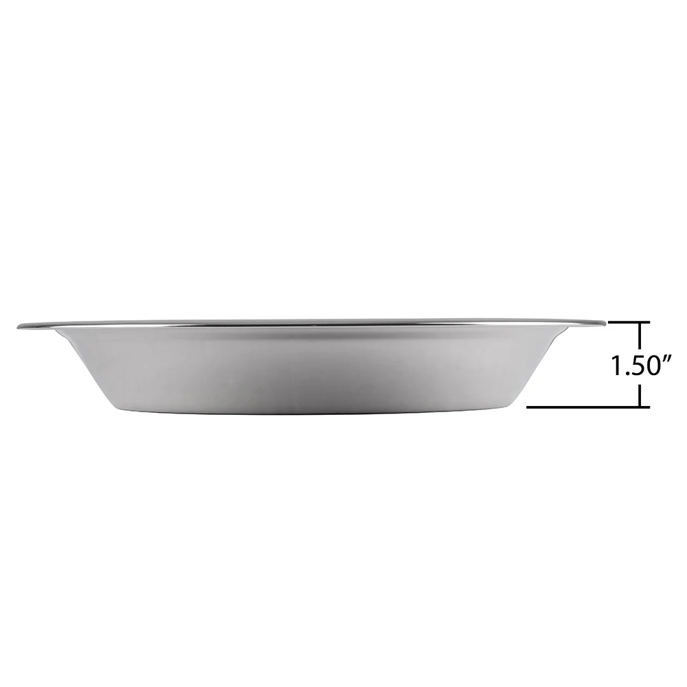 Stainless Steel 9" Pie Pan - Image 5