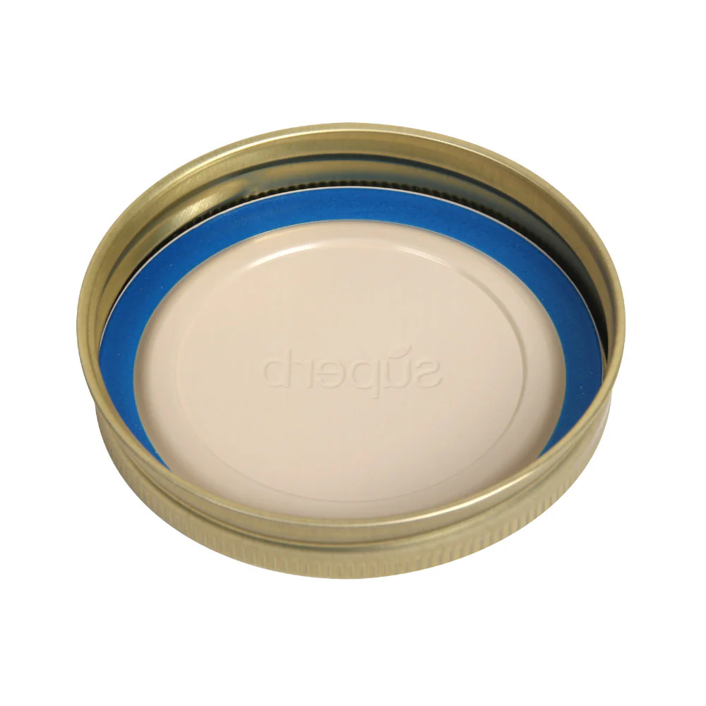 SUPERB - Wide Mouth Lids w/ Bands - Box of 12 - Image 3