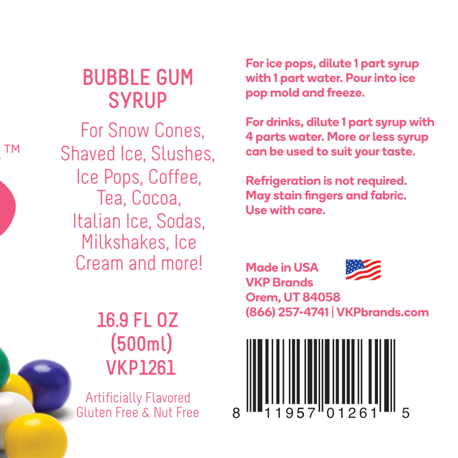 Time for Treats - Bubble Gum Syrup - Image 5
