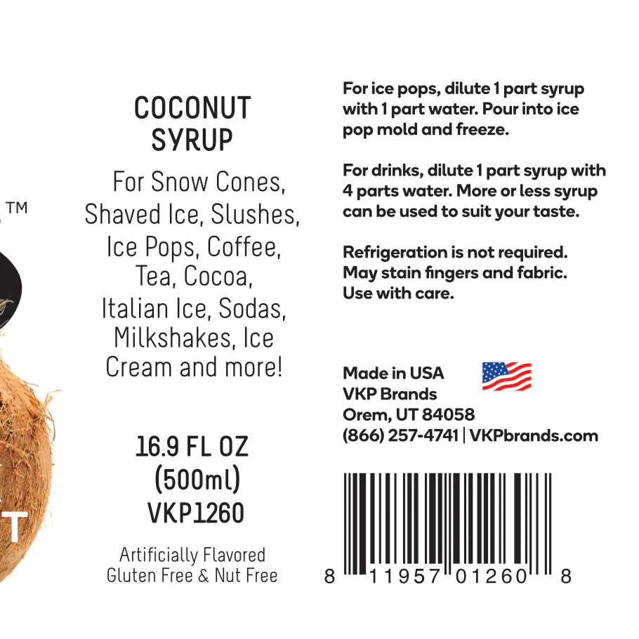 Time for Treats - Coconut Syrup - Image 5