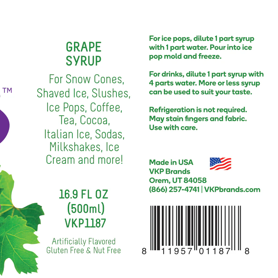 Time For Treats - Grape Syrup - Image 5
