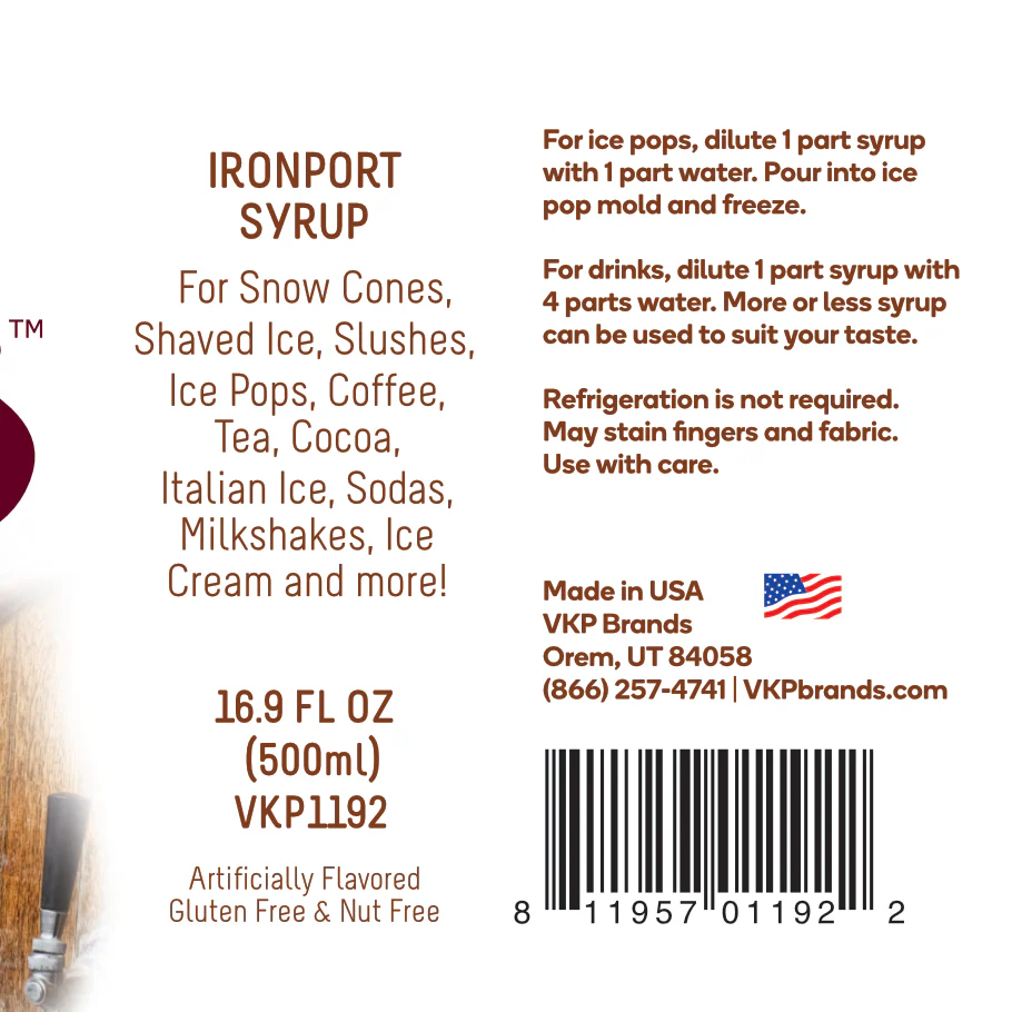 Time for Treats - Ironport Syrup - Image 5