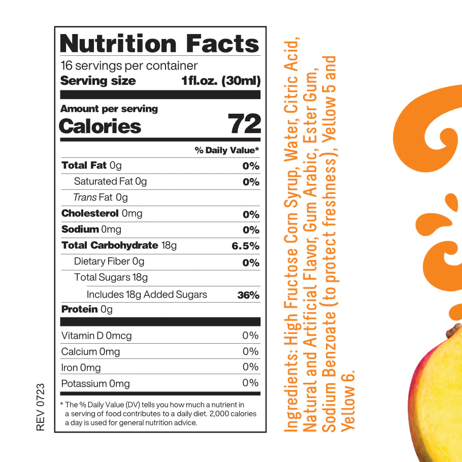 Time for Treats - Mango Syrup - Image 6