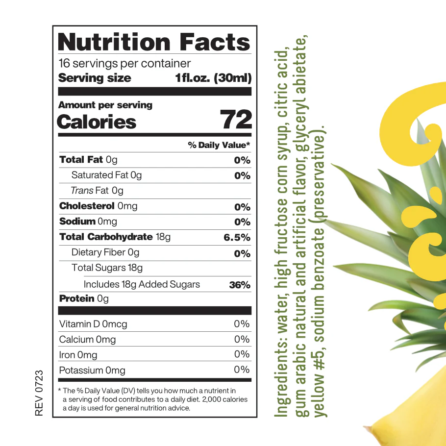 Time For Treats - Pina Colada Syrup - Image 6
