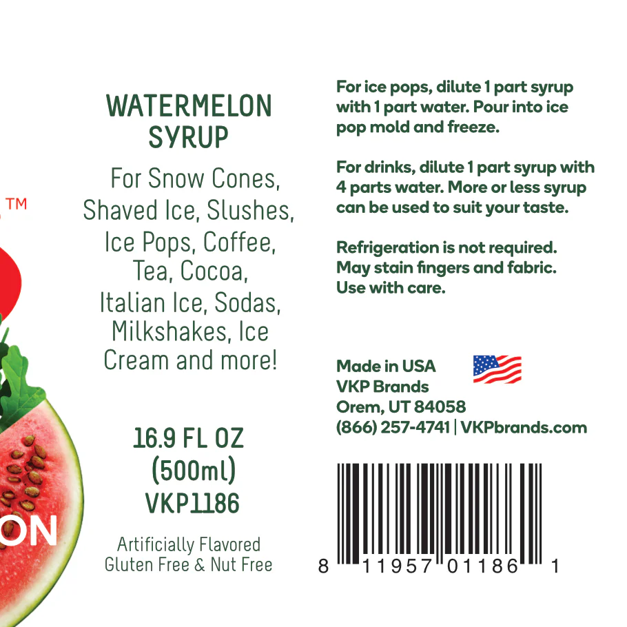 Time For Treats - Watermelon Syrup - Image 5